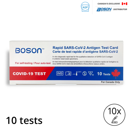Home-pack: 10 Rapid COVID-19 Antigen Test Kits