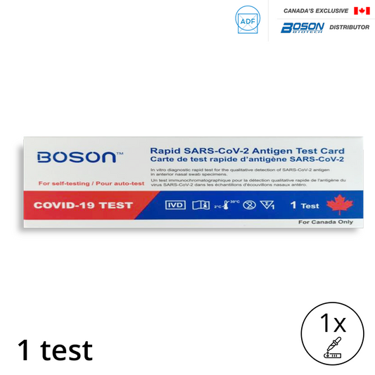 Home-pack: 1 Rapid COVID-19 Antigen Test Kit