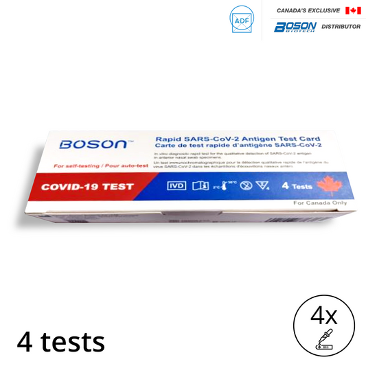 Home-pack: 4 Rapid COVID-19 Antigen Test Kits